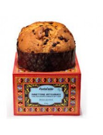 PUNTO CALDO PANETTONE RUM E CIOCCOLATO DI MODICA SENZA GLUTINE 450G