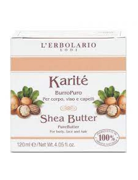 L'ERBOLARIO BURROPURO KARITE' CORPO VISO E CAPELLI 120ML