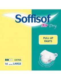 SOFFISOF PULL UP AIRDRY LARGE EXTRA 14 PEZZI