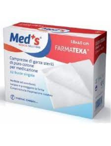 MEDS FARMATEXA COMPRESSE DI GARZA 12/12 36X40CM 12 GARZE