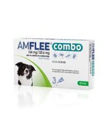 AMFLEE COMBO CANI 10-20KG 134MG+120,6MG 3 PIPETTE