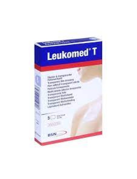 LEUKOMED T MEDICAZIONE STERILE 5X7,2CM 5 MEDICAZIONI