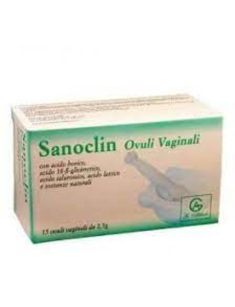 SANOCLIN OVULI VAGINALI 15 OVULI