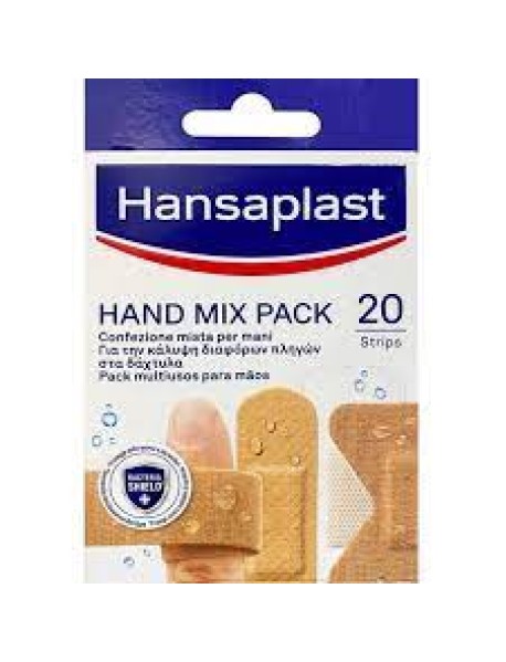 HANSAPLAST HAND MIX PACK 20 CEROTTI ASSORTITI