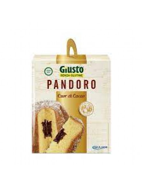 GIUSTO SENZA GLUTINE PANDORO CUORE DI CACAO 260G