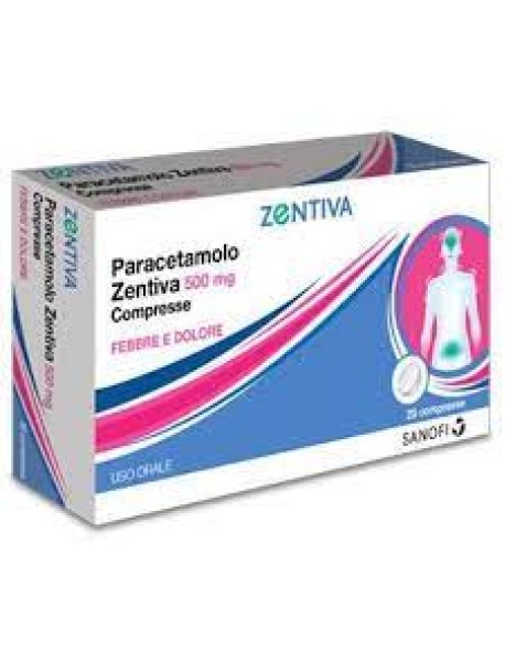 ZENTIVA PARACETAMOLO 30 COMPRESSE 500MG