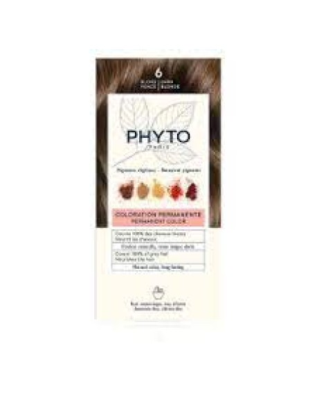 PHYTO PHYTOCOLOR 6 BIONDO SCURO KIT COLORANTE PER CAPELLI