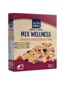 NUTRIFREE BARRETTE CEREAL MIX WELLNESS 140G