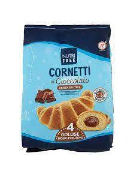 NUTRIFREE CORNETTI AL CIOCCOLATO 4 PEZZI