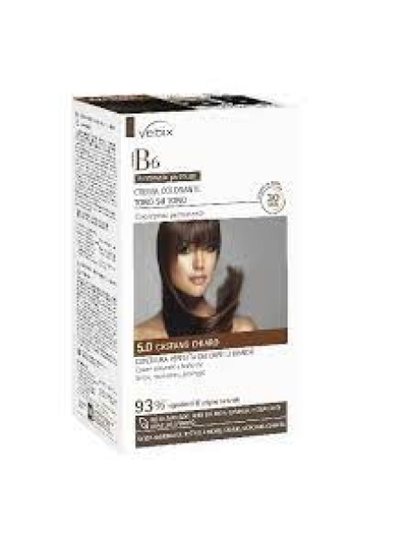 VEBIX PHYTAMIN B6 CREMA COLORANTE 5.0 CASTANO CHIARO