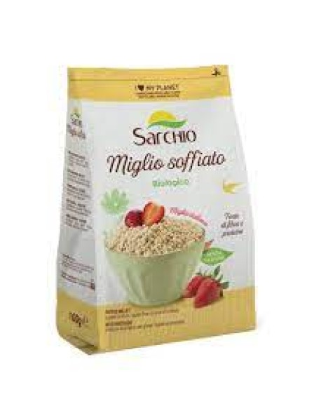 SARCHIO MIGLIO SOFFIATO BIO 100G