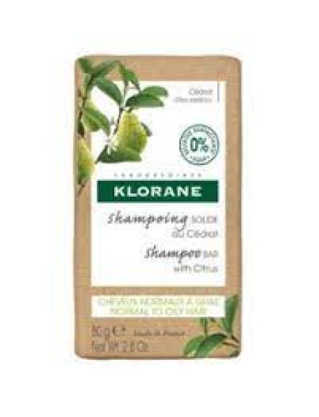 KLORANE SHAMPOO SOLIDO CEDRO 80G