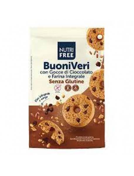 NUTRIFREE BUONIVERI CON GOCCE DI CIOCCOLATO 250G