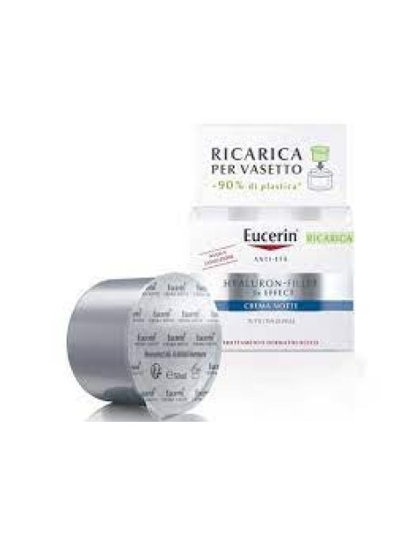 EUCERIN HYALURON-FILLER ANTI-AGE CREMA VISO NOTTE RICARICA 50ML