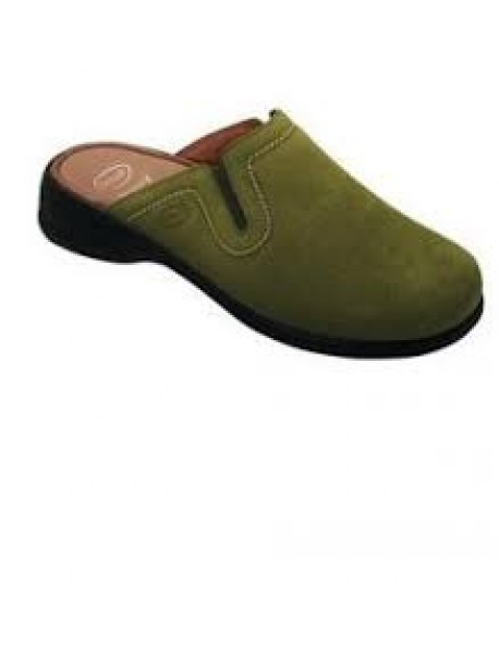 DR.SCHOLL TOFFEE SANDALI SCAMOSCIATI COLORE VERDE MISURA 37