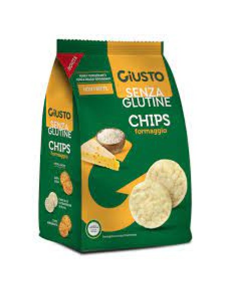 GIUSTO SENZA GLUTINE CHIPS FORMAGGIO 40G