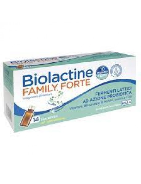 BIOLACTINE FAMILY FORTE 10MLD 14 FLACONCINI