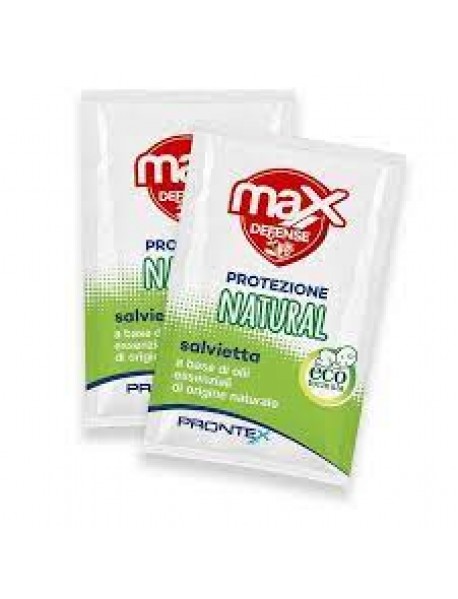 SAFETY PRONTEX MAX DEFENSE NATURAL SALVIETTE 15 PEZZI