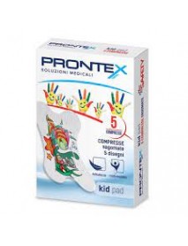 SAFETY PRONTEX CEROTTI KID PAD 5 COMPRESSE SAGOMATE