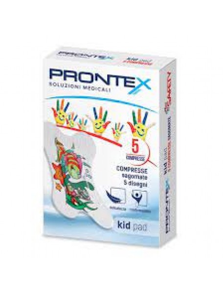 SAFETY PRONTEX CEROTTI KID PAD 5 COMPRESSE SAGOMATE