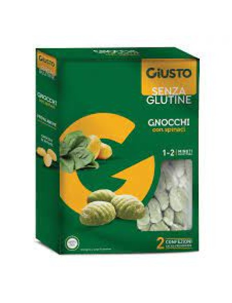 GIUSTO SENZA GLUTINE GNOCCHI CON SPINACI 500G