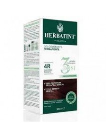HERBATINT GEL COLORANTE PERMANENTE 3 DOSI 4R CASTANO RAMATO 300ML