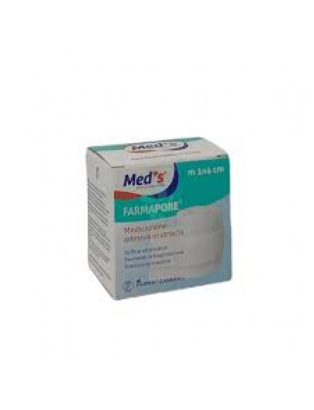 MED'S FARMAPORE MEDICAZIONE ADESIVA 1MX4CM