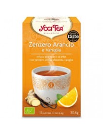 YOGI TEA ZENZERO ARANCIO E VANIGLIA BIO 17 FILTRI PER INFUSIONE