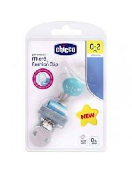 CHICCO SUCCHIETTO MICRO+ PHYSIO FASHION CLIP 0-2 MESI BAMBINO