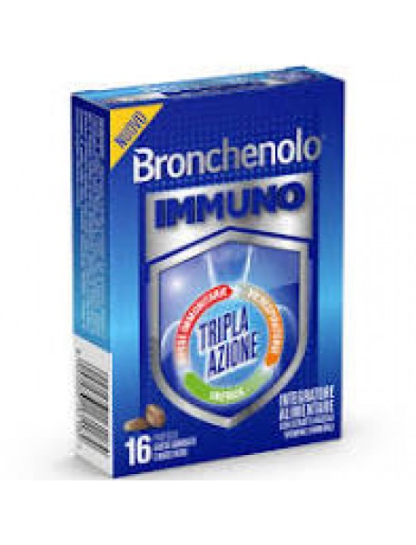 BRONCHENOLO IMMUNO TRIPLA AZIONE 16 PASTIGLIE