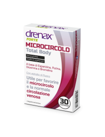 DRENAX FORTE MICROCIRCOLO TOTAL BODY 30 COMPRESSE