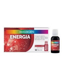 MASSIGEN ENERGIA 10 FLACONCINI DA 25ML