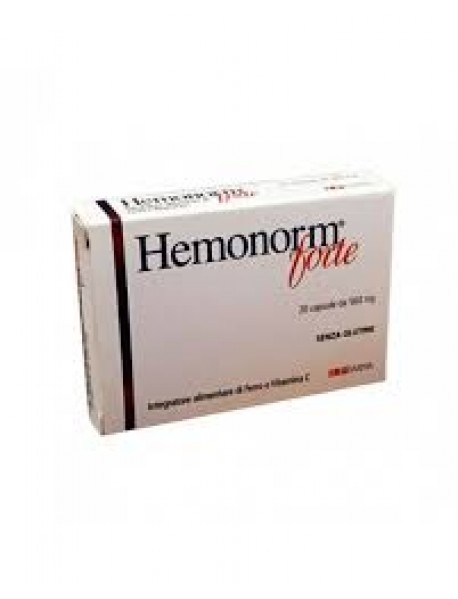 HEMONORM FORTE 20 CAPSULE