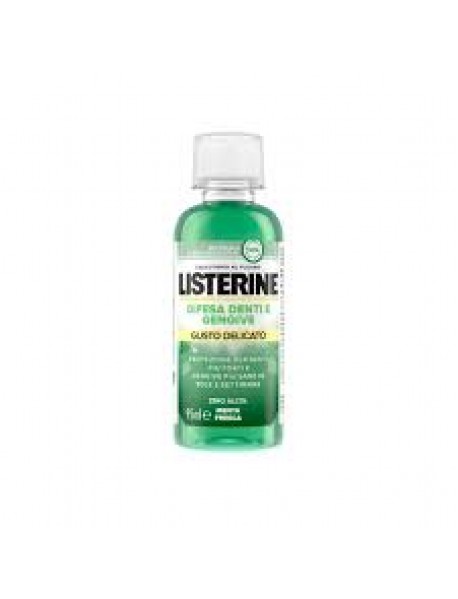 LISTERINE DIFESA DENTI E GENGIVE GUSTO DELICATO COLLUTORIO 95ML