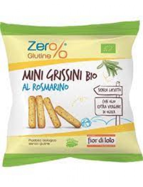 ZER% GLUTINE MINI-GRISSINI BIO AL ROSMARINO 30G