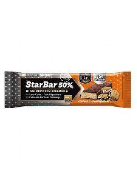 NAMEDSPORT STARBAR 50% COOKIES&CREAM 50G 1 BARRETTA