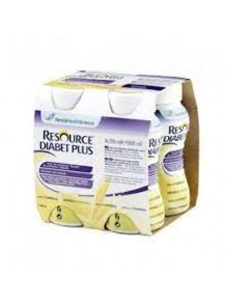 NESTLE' RESOURCE DIABET PLUS GUSTO VANIGLIA 4x200ML