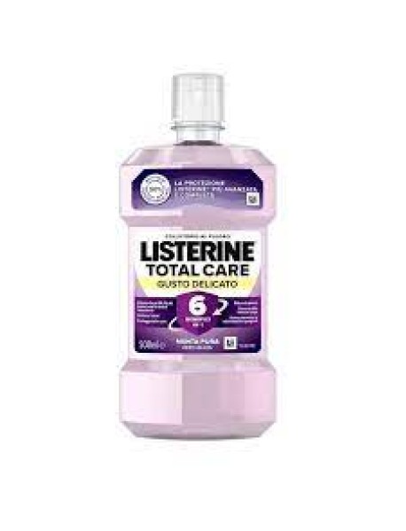 LISTERINE TOTAL CARE GUSTO DELICATO COLLUTORIO 500ML