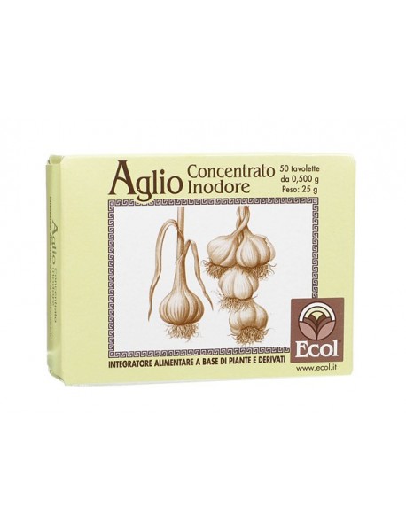 ECOL AGLIO CONCENTRATO INODORE 50 TAVOLETTE 