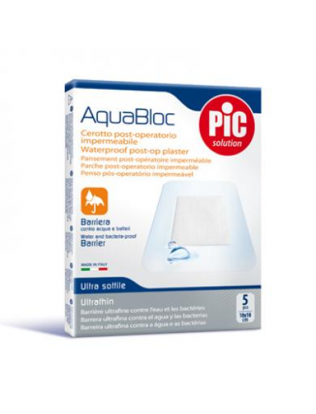 PIC AQUABLOC 10X15CM 5 CEROTTI IMPERMEABILI