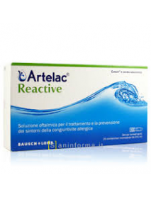 ARTELAC REACTIVE COLLIRIO 20 FLACONCINI MONODOSE 