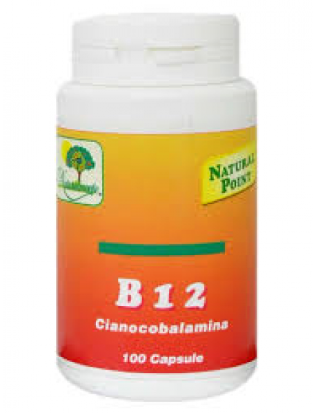 NATURAL POINT B12 CIANOCOBALAMINA 500MCG (PRODOTTO VEGANO)