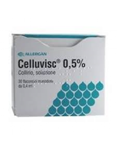 CELLUVISC COLLIRIO 30 FLACONCINI MONODOSE 0,5%