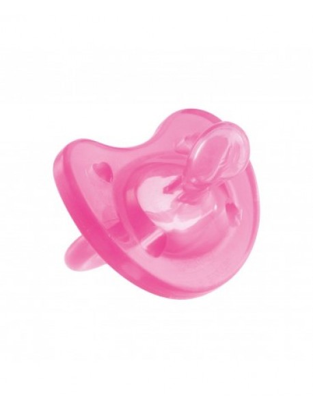 CHICCO SUCCHIETTO PHYSIO SOFT SILICONE ROSA 0-6 MESI