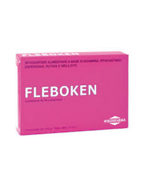 WIKENFARMA FLEBOKEN 30 COMPRESSE