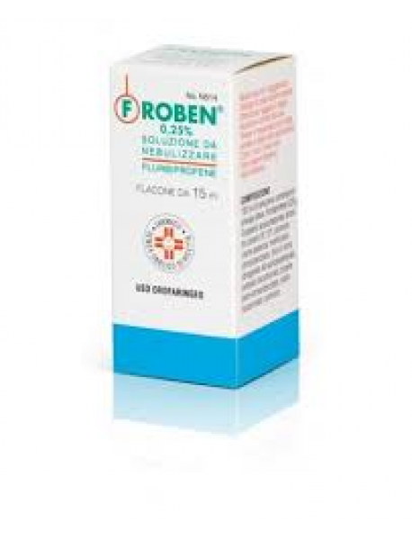 FROBEN GOLA NEBULIZZATORE 0,25% 15ML