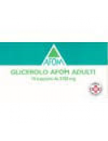 GLICEROLO ADULTI 18 SUPPOSTE 2250MG AFOM