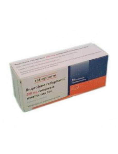 RATIOPHARM IBUPROFENE 24 COMPRESSE 200MG