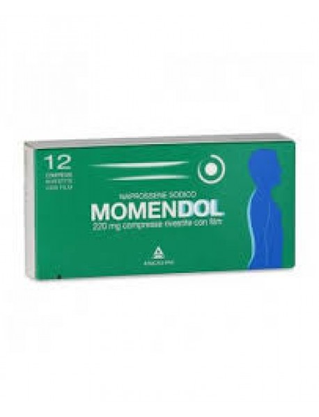 MOMENDOL 12 COMPRESSE RIVESTITE 220MG