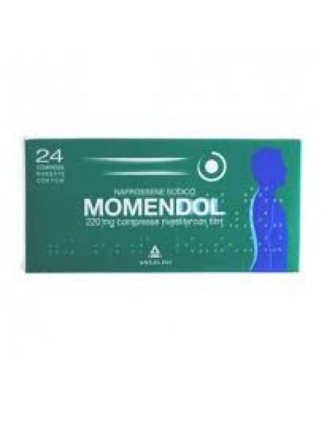 MOMENDOL 24 COMPRESSE RIVESTITE 220MG